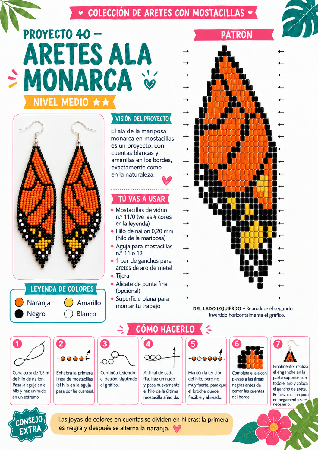 Aretes con mostacillas · amostras-m02-corregida