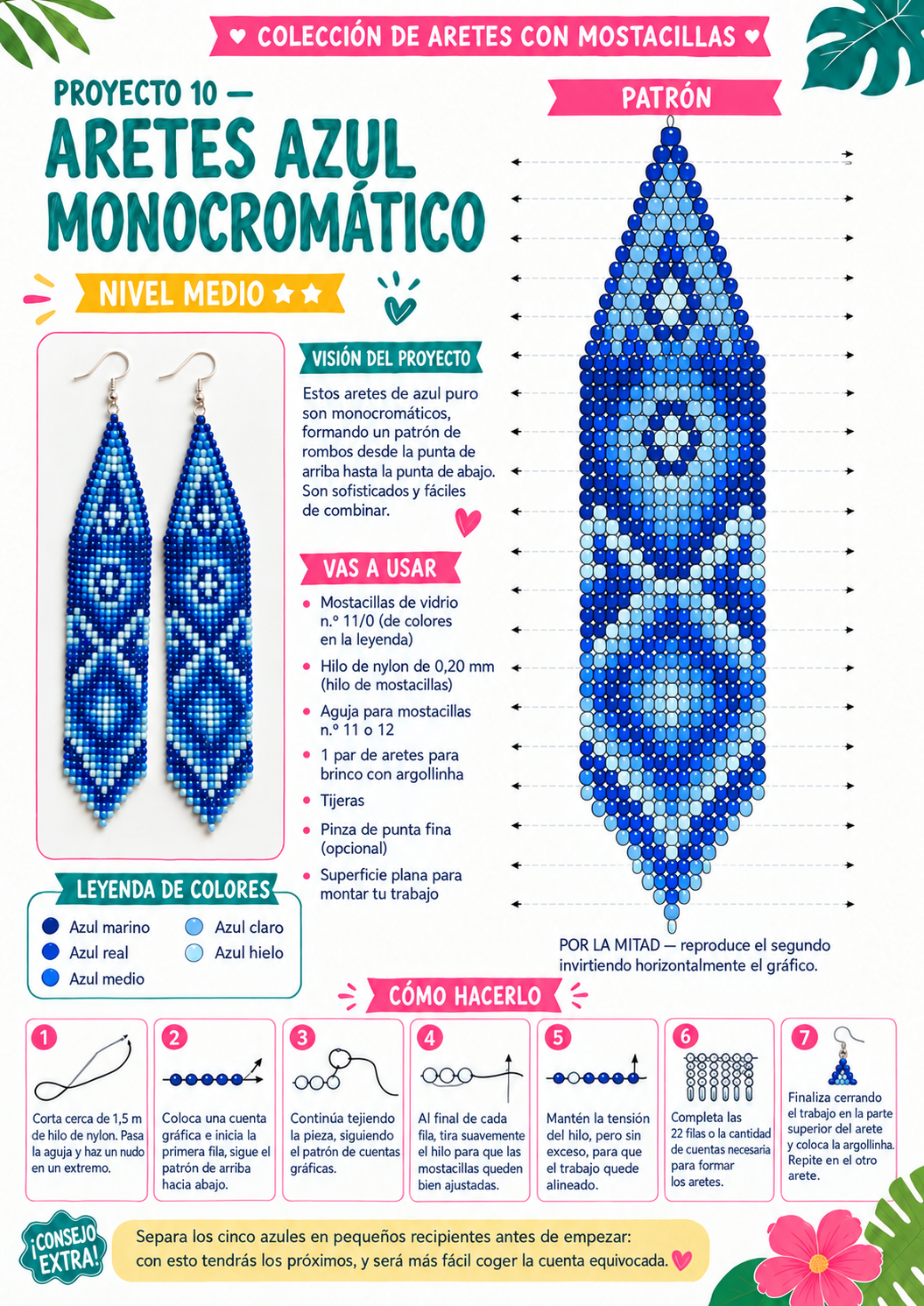 Aretes con mostacillas · amostras-m05-corregida
