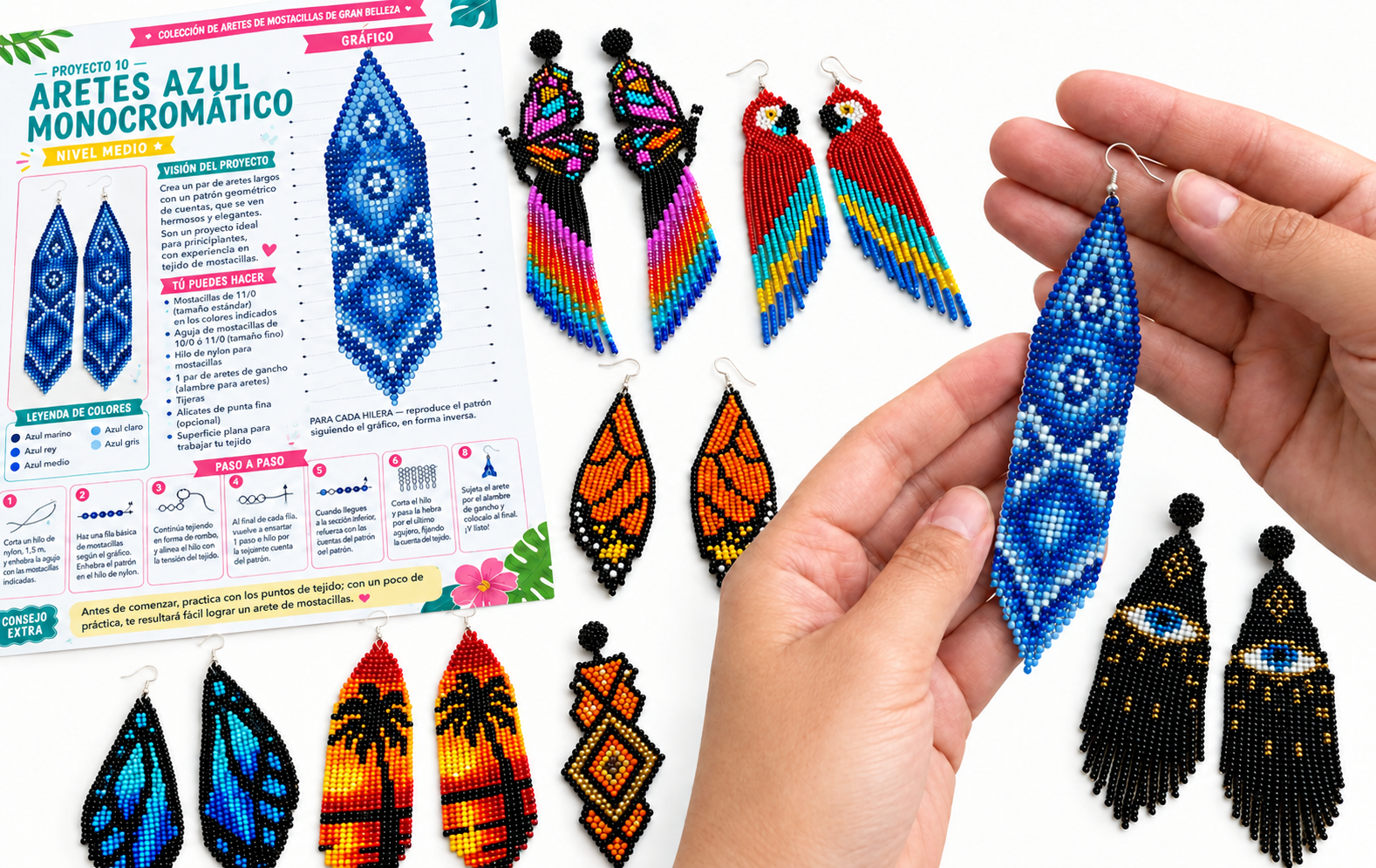 Aretes con mostacillas · pagina-e-pecas-corregida