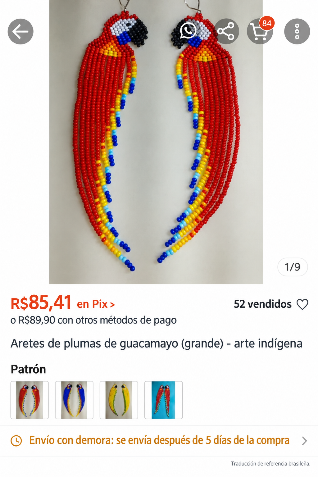 Aretes con mostacillas · provas-venda-04