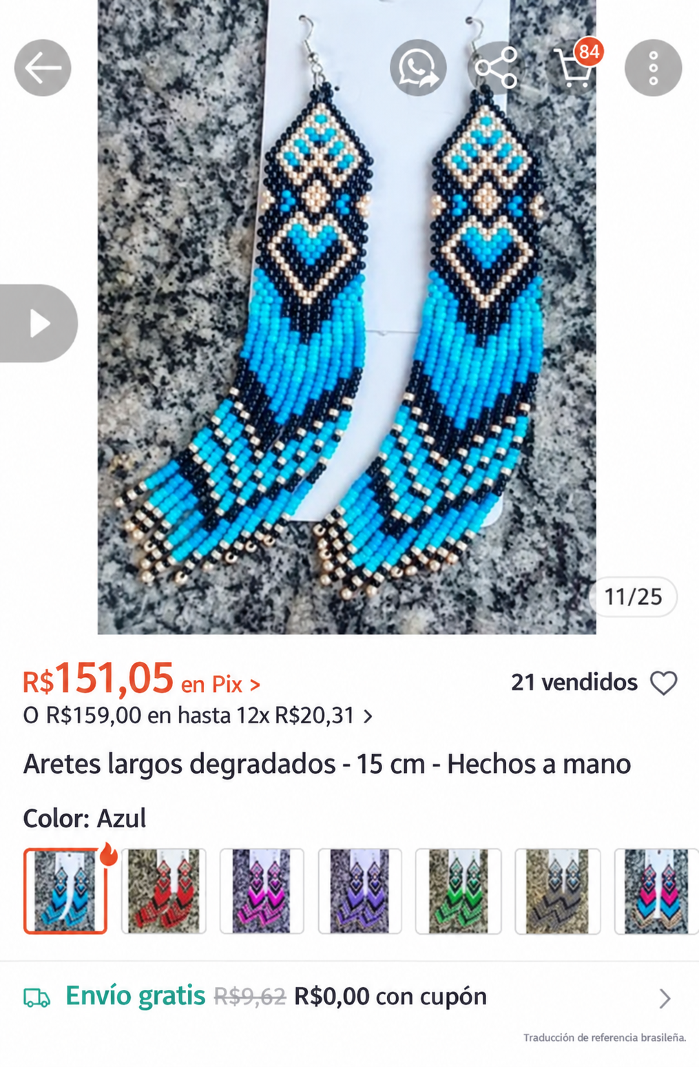 Aretes con mostacillas · provas-venda-07