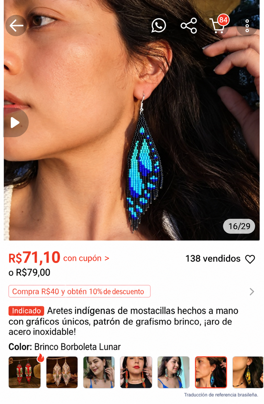 Aretes con mostacillas · provas-venda-09